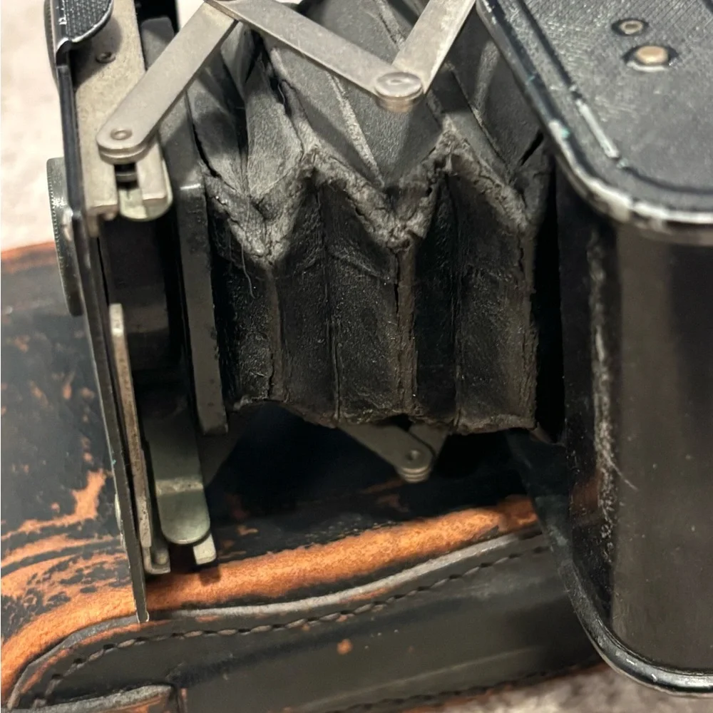 Vintage Vest Pocket Autographic Kodak Black Folding Camera Antique 1913